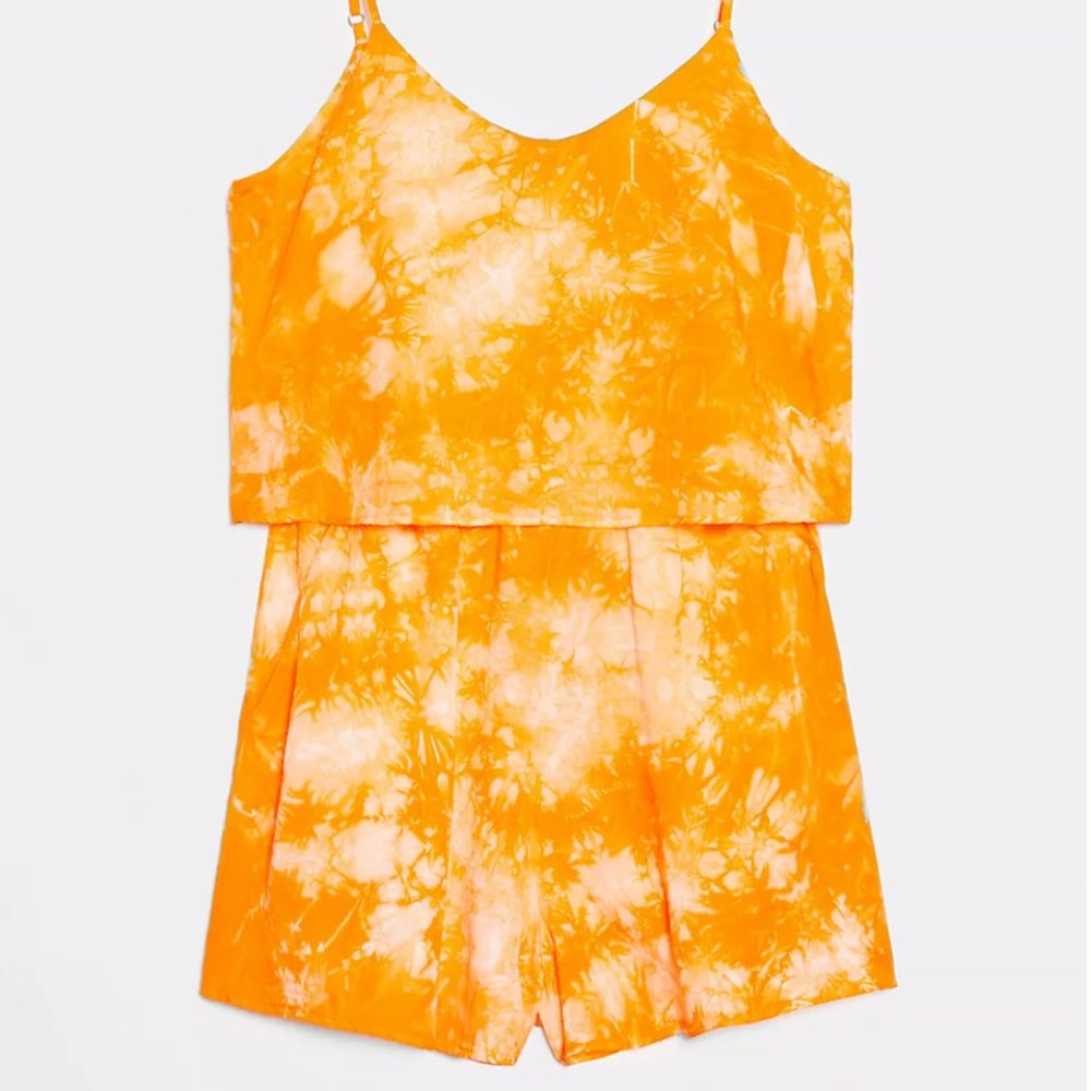Anthropologie Amadi Emira Tie-Dye Romper